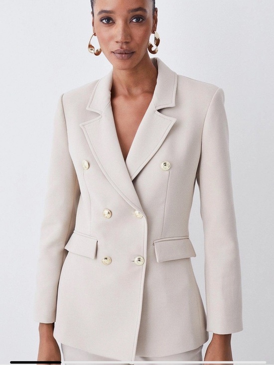 Karen Millen Jackets & Blazers - Karen Millen Blazer, Beige